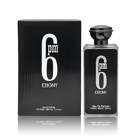 6 PM EBONY FOR MEN 3.4fl.oz
