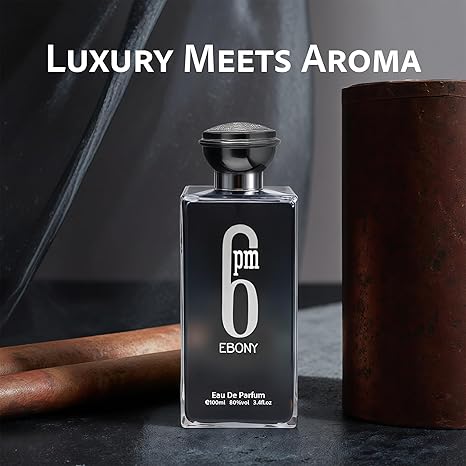6 PM EBONY FOR MEN 3.4fl.oz