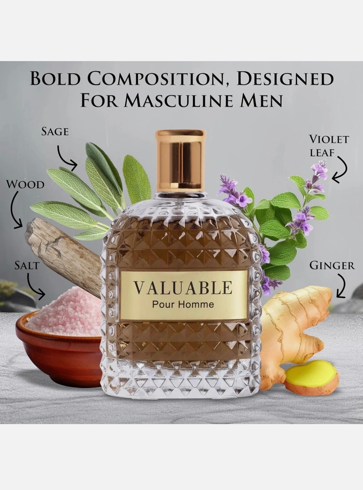 VALUABLE POUR HOMME 3.4fl.oz